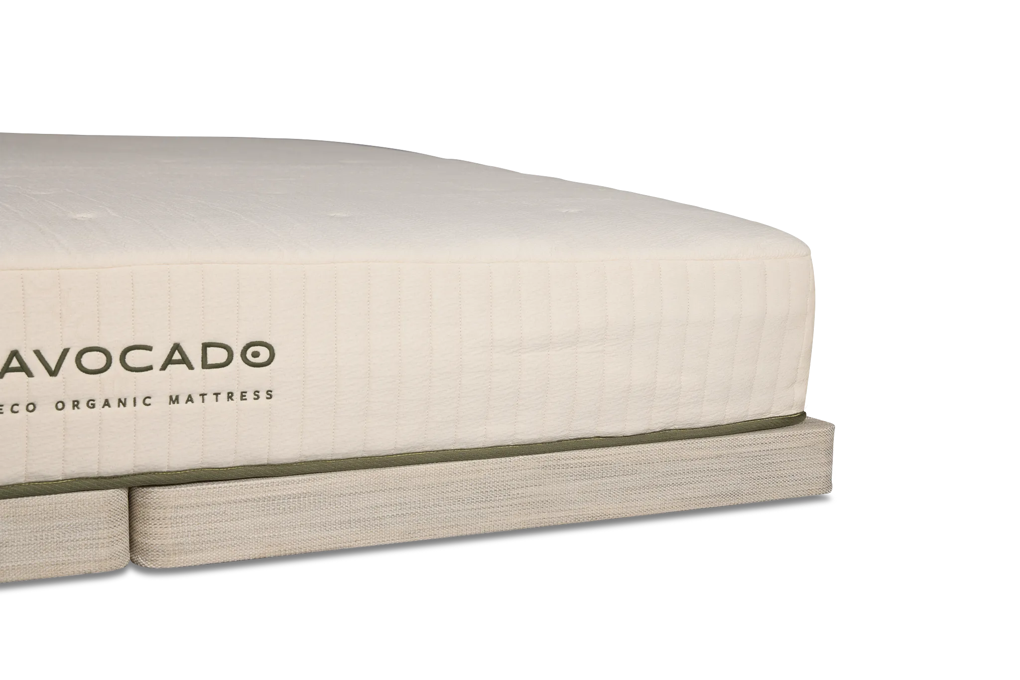 Avocado Eco Organic Cushion Firm Low-profile Mattress Set