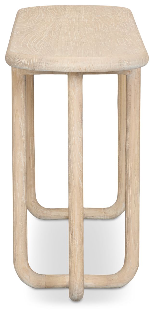 Kairo Light Tone Oval Console Table