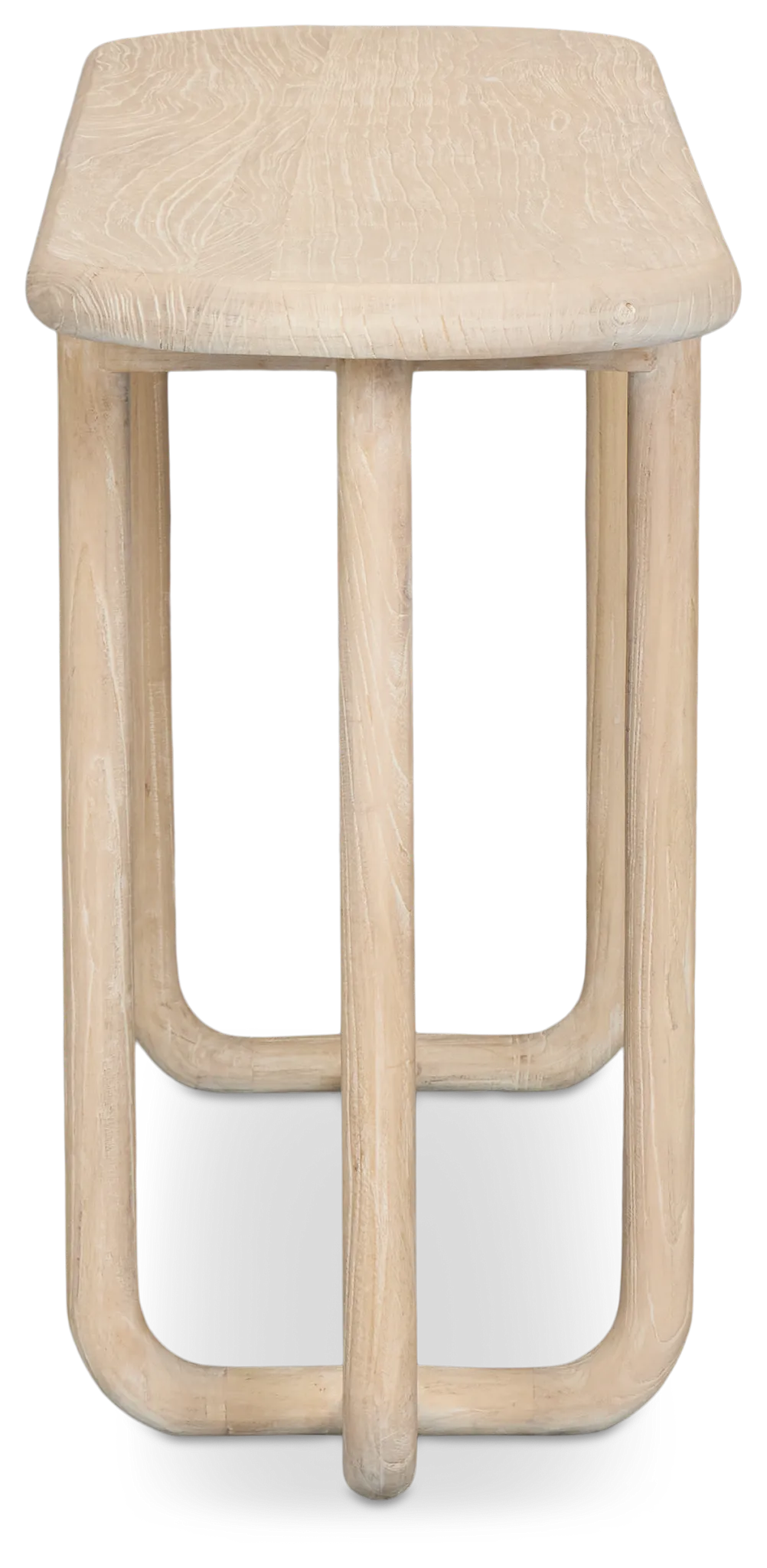 Kairo Light Tone Oval Console Table