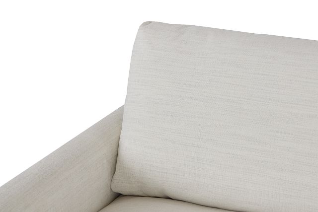 Noah Ivory Fabric Small Left Chaise Sectional