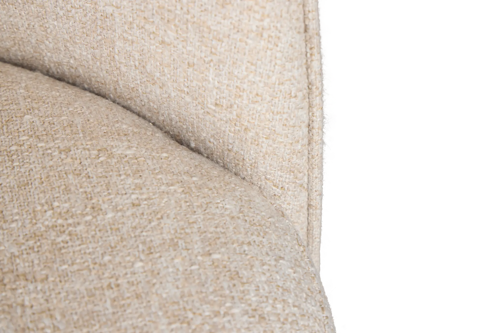 Claude Beige Round Upholstered Side Chair Claude Beige Round Upholstered Side Chair