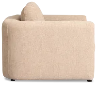 Alma Taupe Fabric Chair