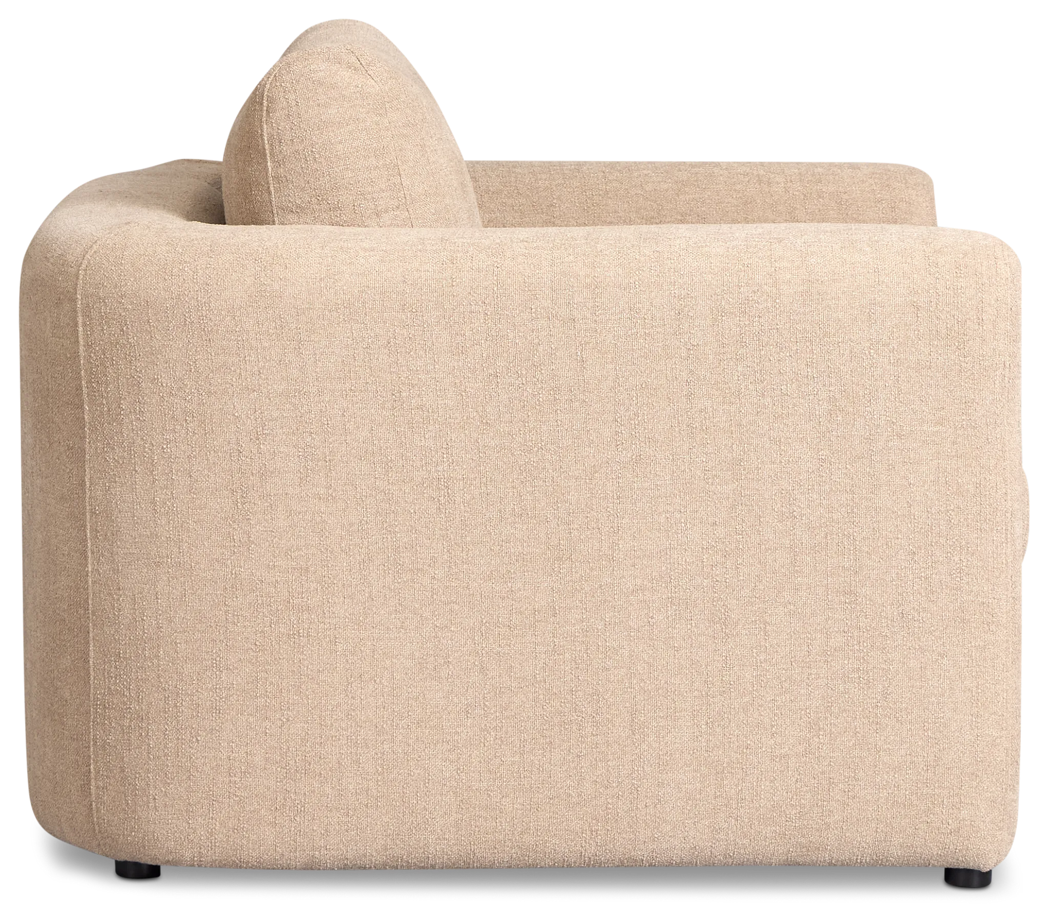Alma Taupe Fabric Chair