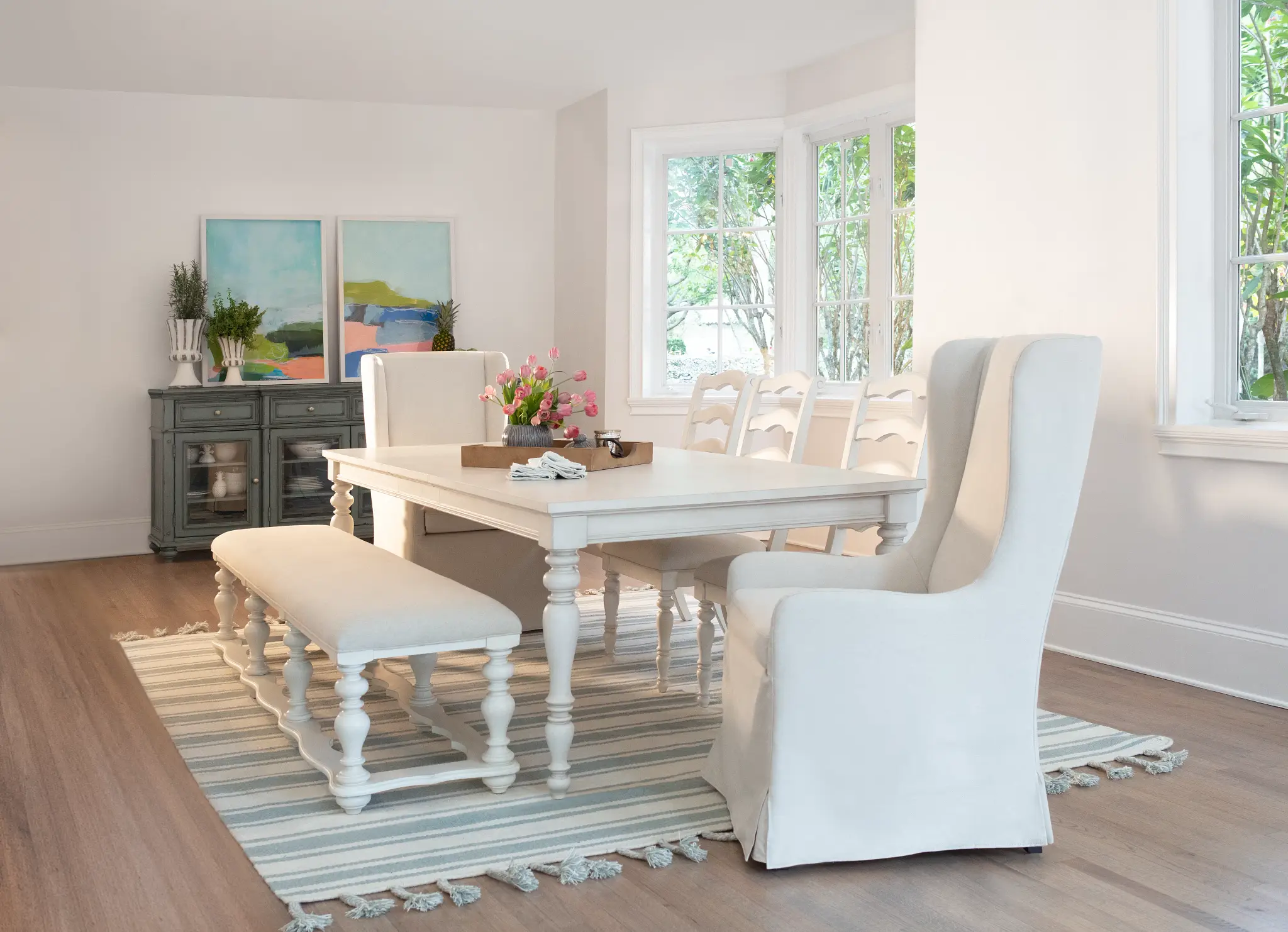 Savannah Ivory Rectangular Table Savannah Ivory Rectangular Table