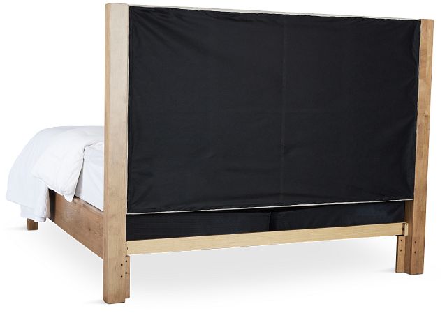 Tahoe Light Tone Uph Panel Bed