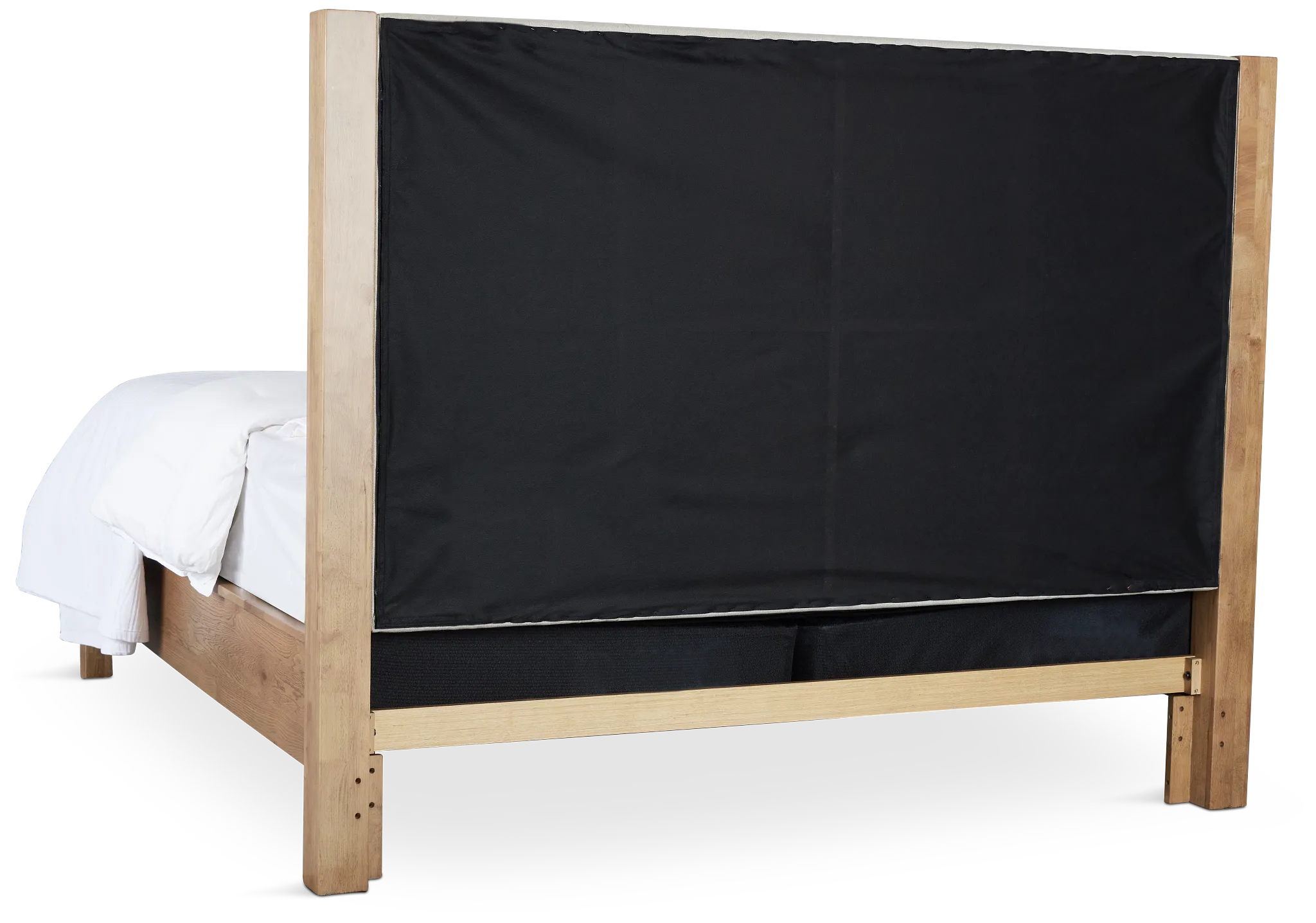 Tahoe Light Tone Uph Panel Bed