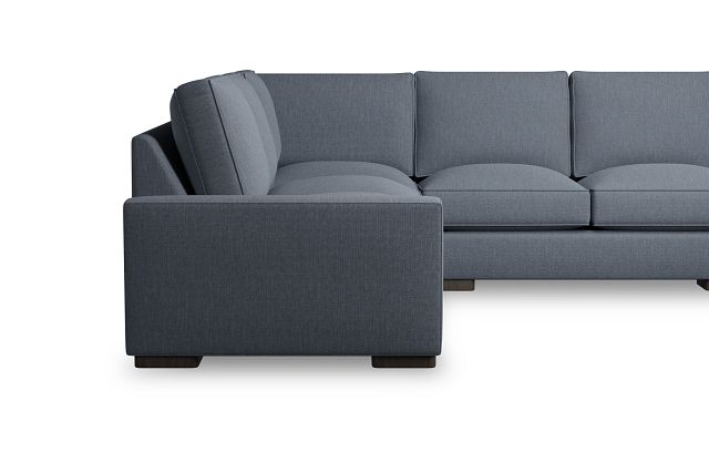 Edgewater Victory Dark Blue Medium Right Chaise Sectional
