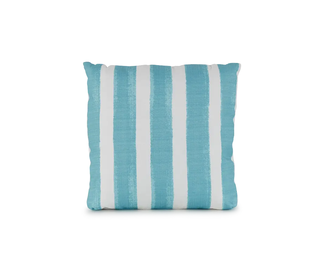 Nico Teal 20" Indoor/outdoor Square Accent Pillow Nico Teal 20" Indoor/outdoor Square Accent Pillow