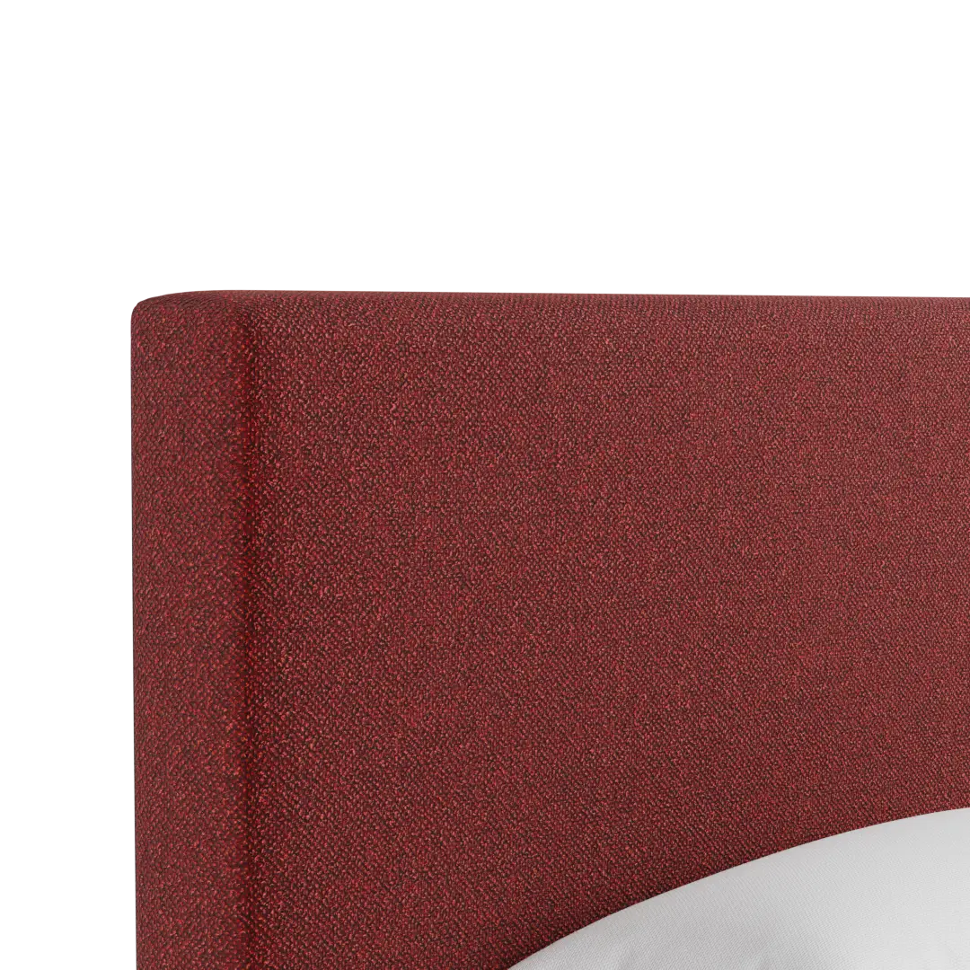 Grayton Elite Red 54" Upholstered Platform Bed Grayton Elite Red 54" Upholstered Platform Bed