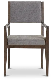 Linea Dark Tone Arm Chair