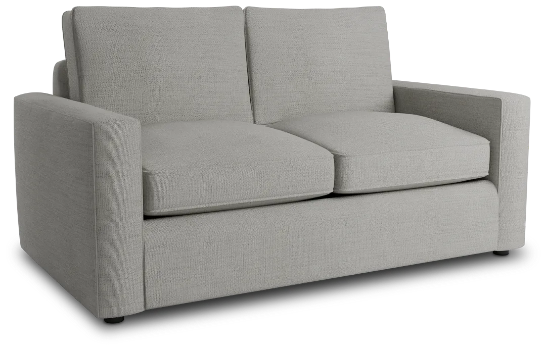 Siesta Maguire Ivory Fabric Loveseat