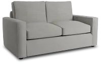 Siesta Maguire Ivory Fabric Loveseat