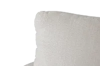 Colby White Micro Left Chaise Sectional