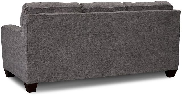 Andie Dark Gray Fabric Memory Foam Sleeper