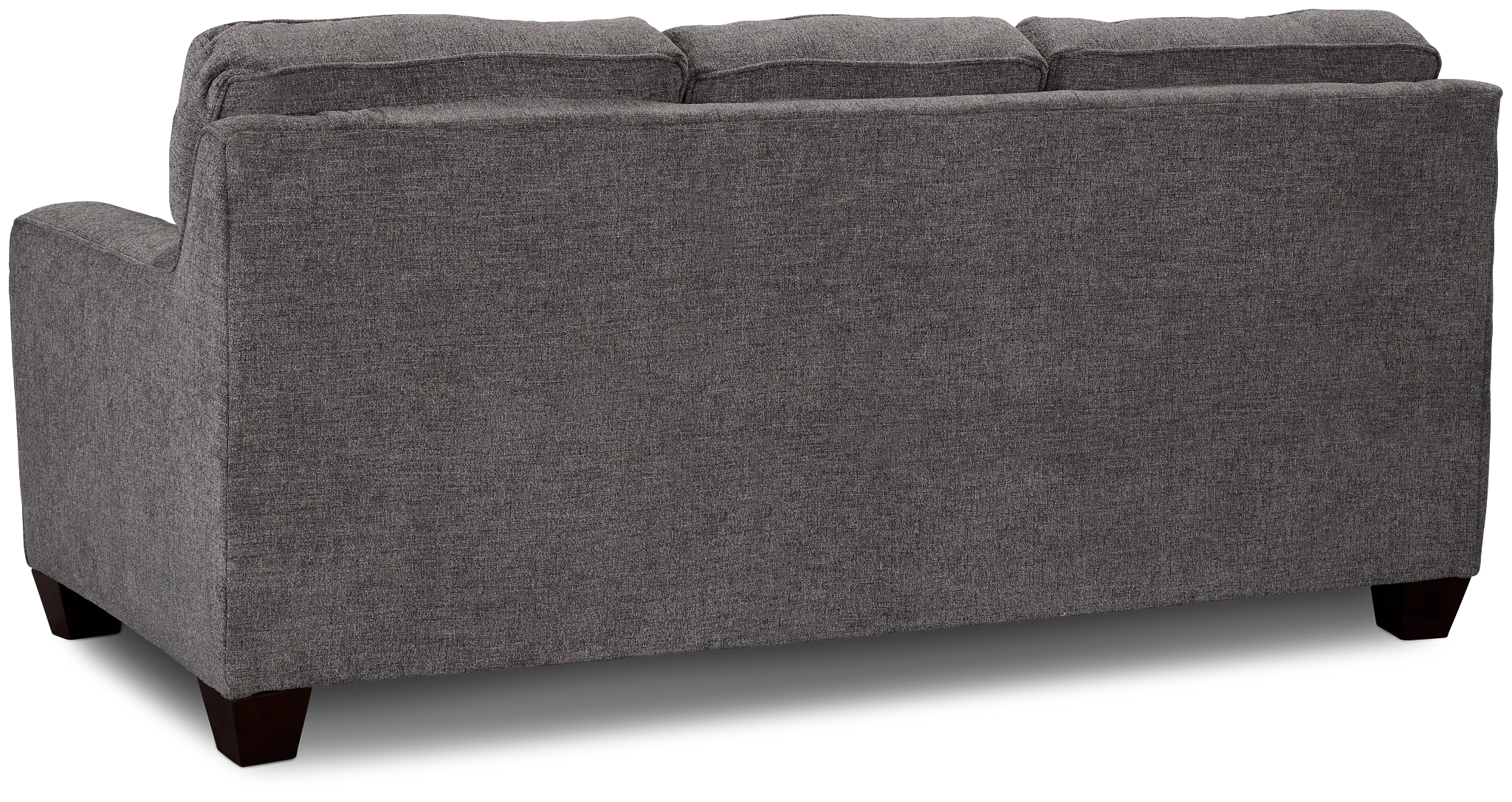 Andie Dark Gray Fabric Memory Foam Sleeper