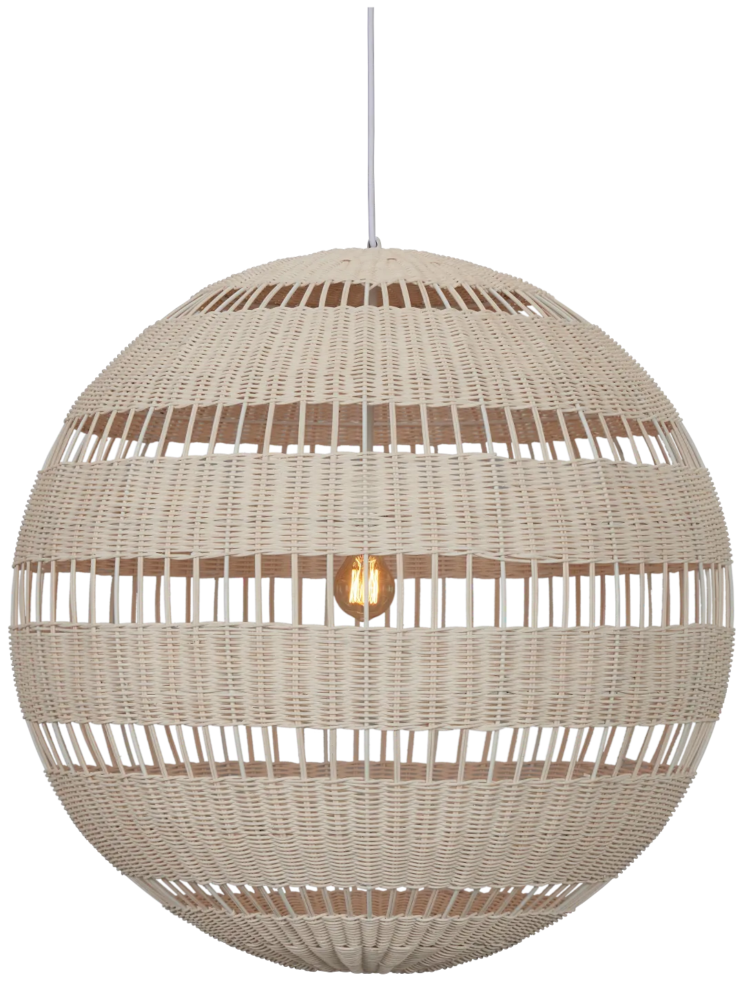 Sasha Beige Medium Pendant