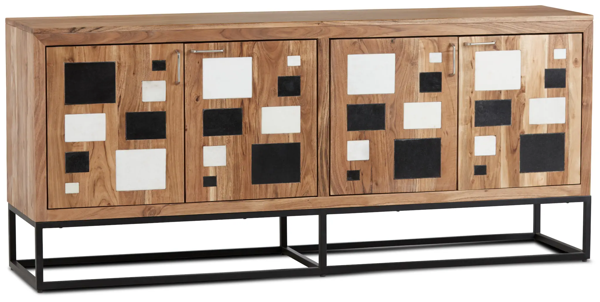 Zabi Light Tone Four-door Cabinet Zabi Light Tone Four-door Cabinet