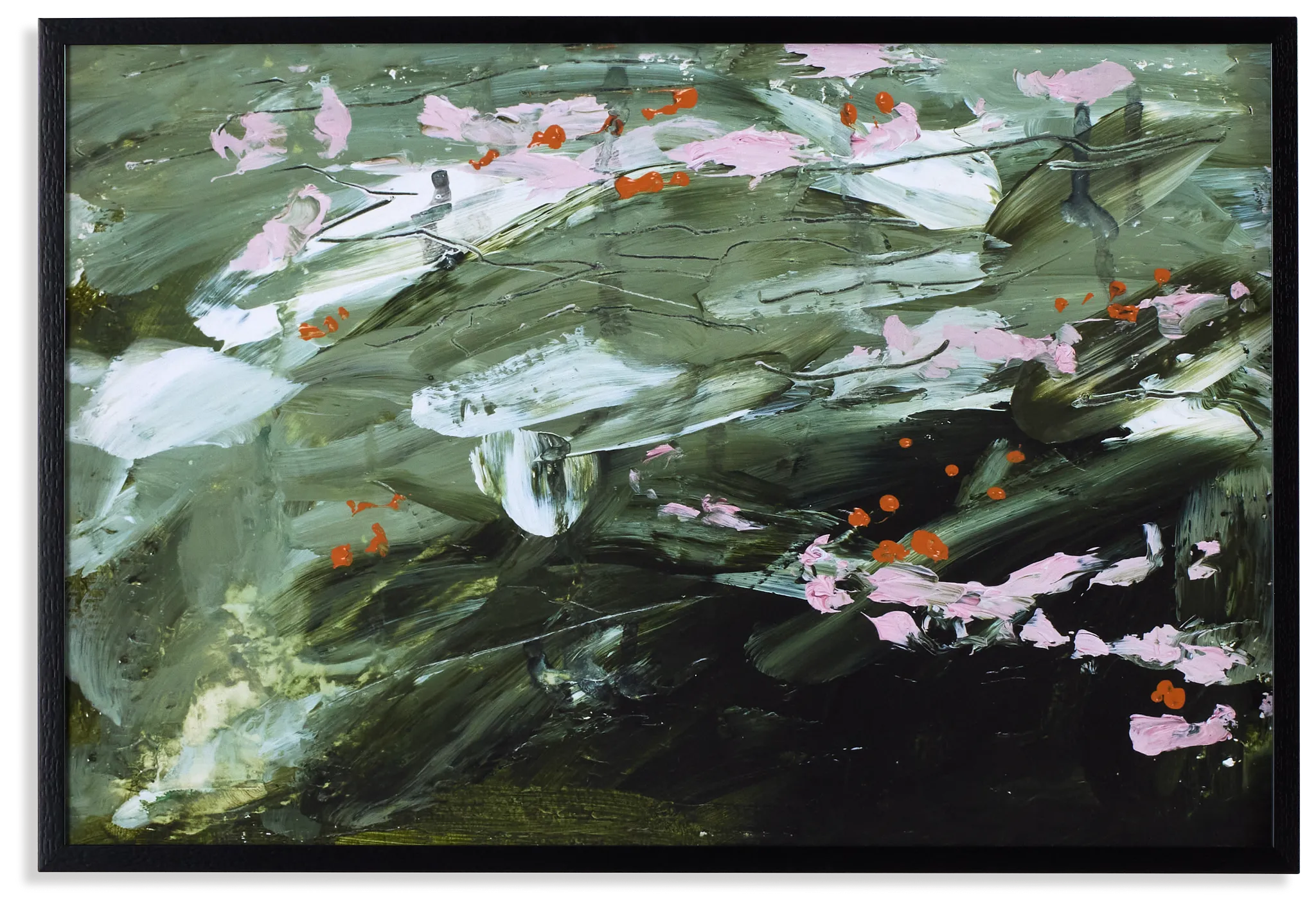 Frolley Dark Green Framed Wall Art