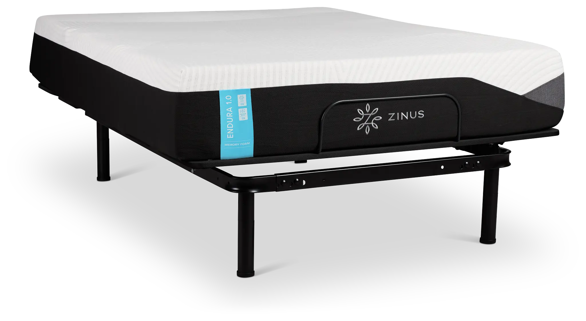 Zinus Endura 1.0 Firm Slat Adjustable Mattress Set Zinus Endura 1.0 Firm Slat Adjustable Mattress Set