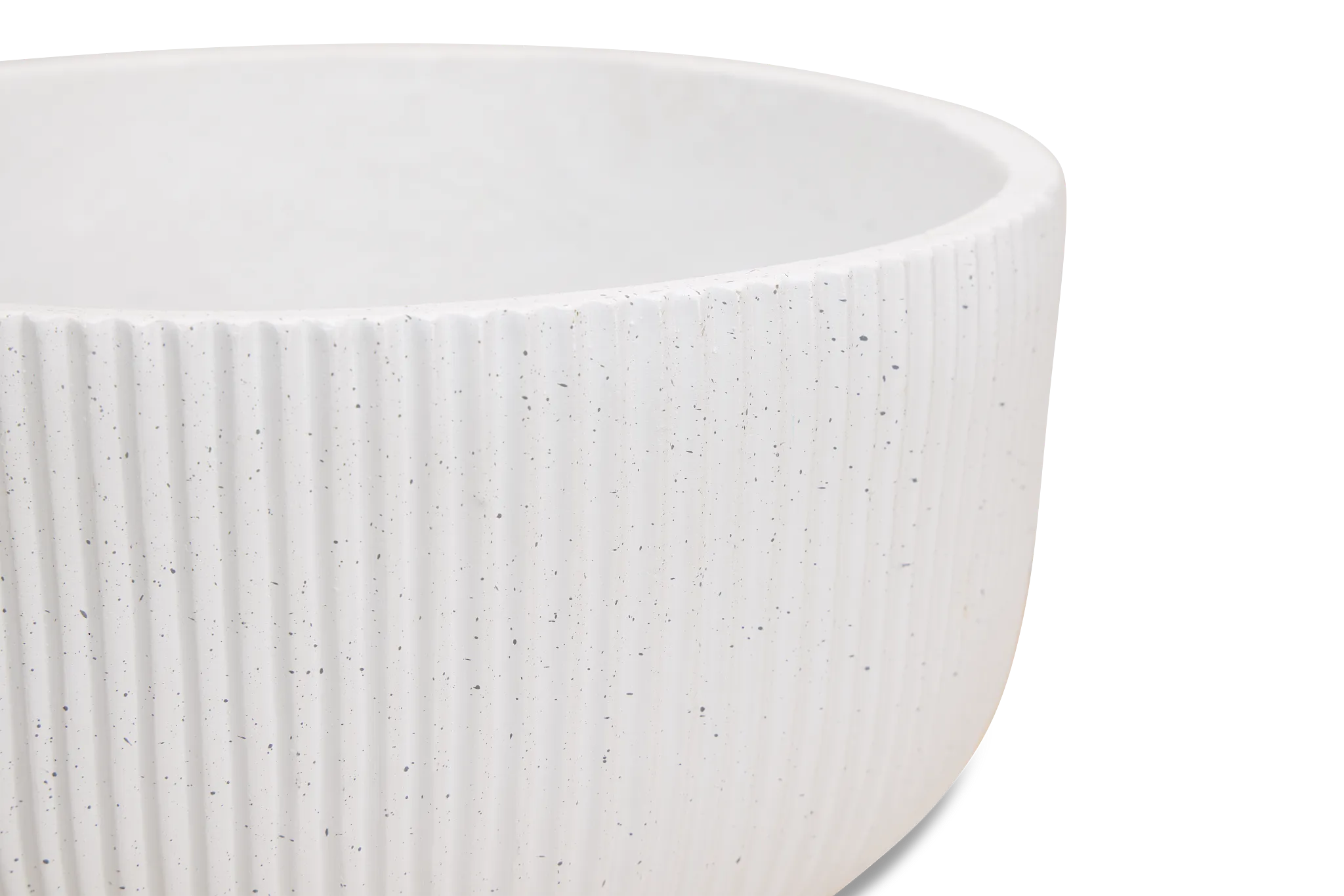 Yara White Small Planter