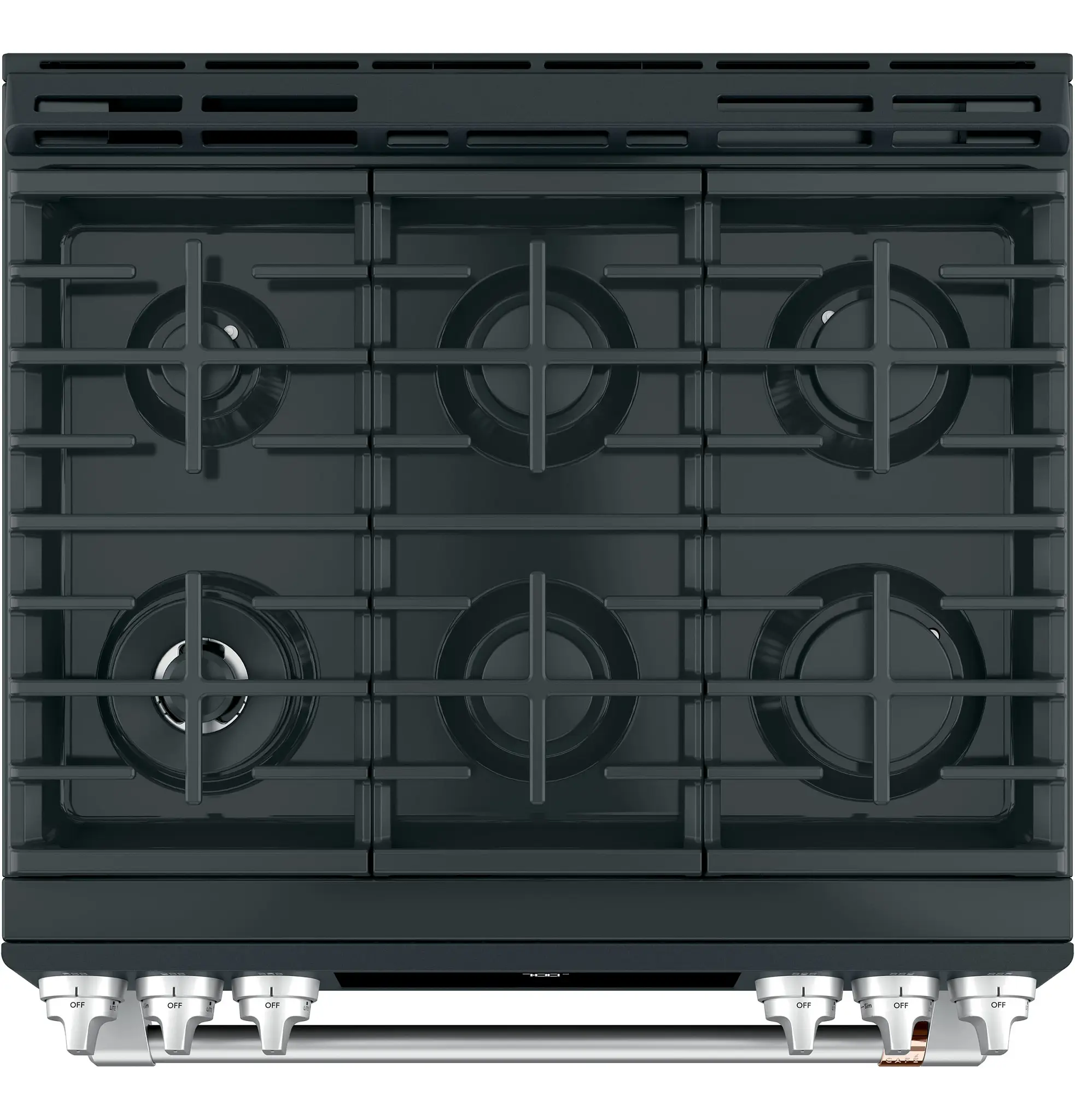 Cafe 700 Series Black 30" Gas Range Cafe 700 Series Black 30" Gas Range