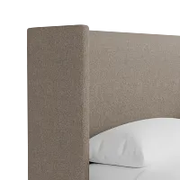 Captiva Elite Brown 48" Upholstered Shelter Bed