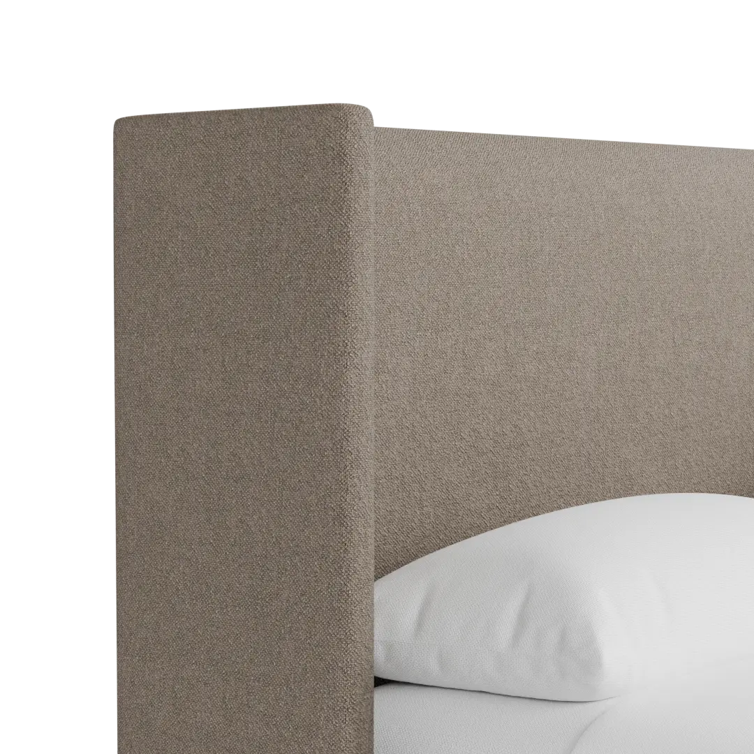 Captiva Elite Brown 48" Upholstered Shelter Bed Captiva Elite Brown 48" Upholstered Shelter Bed