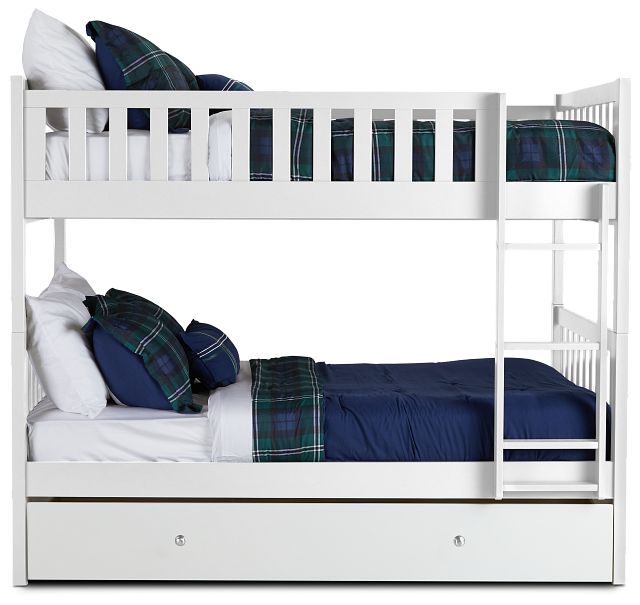 Dylan White Storage Bunk Bed