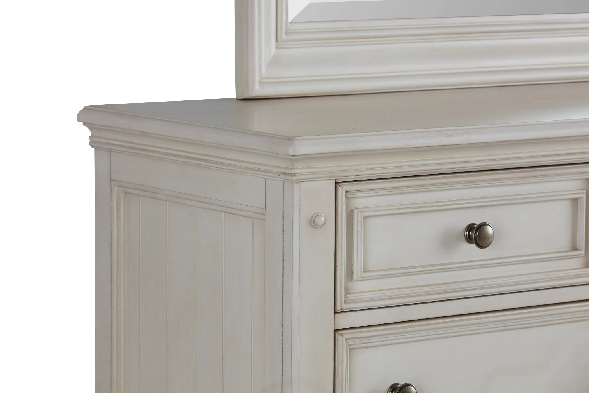 Savannah Ivory Dresser & Mirror Savannah Ivory Dresser & Mirror