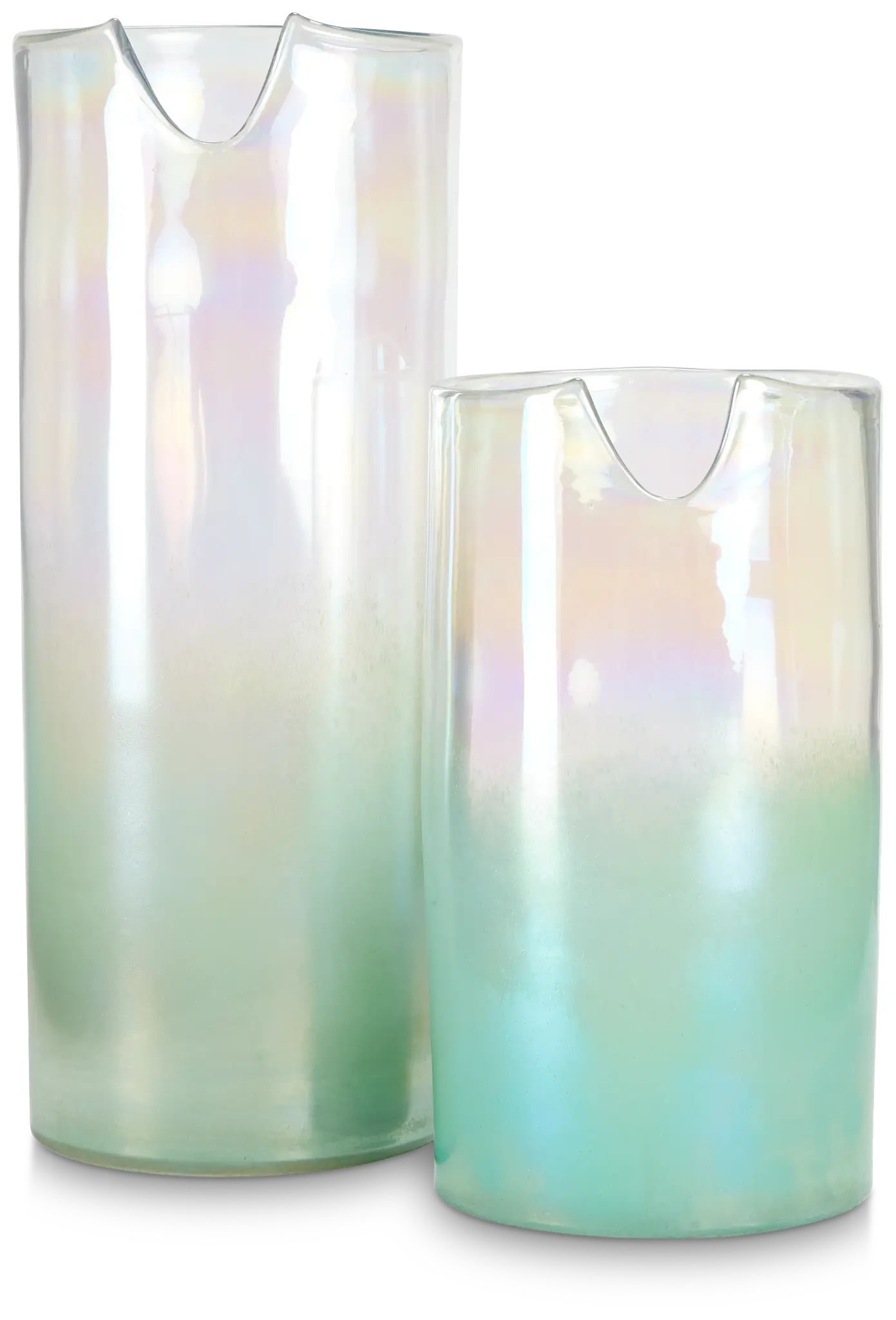 Cyra Teal Large Vase Cyra Teal Large Vase