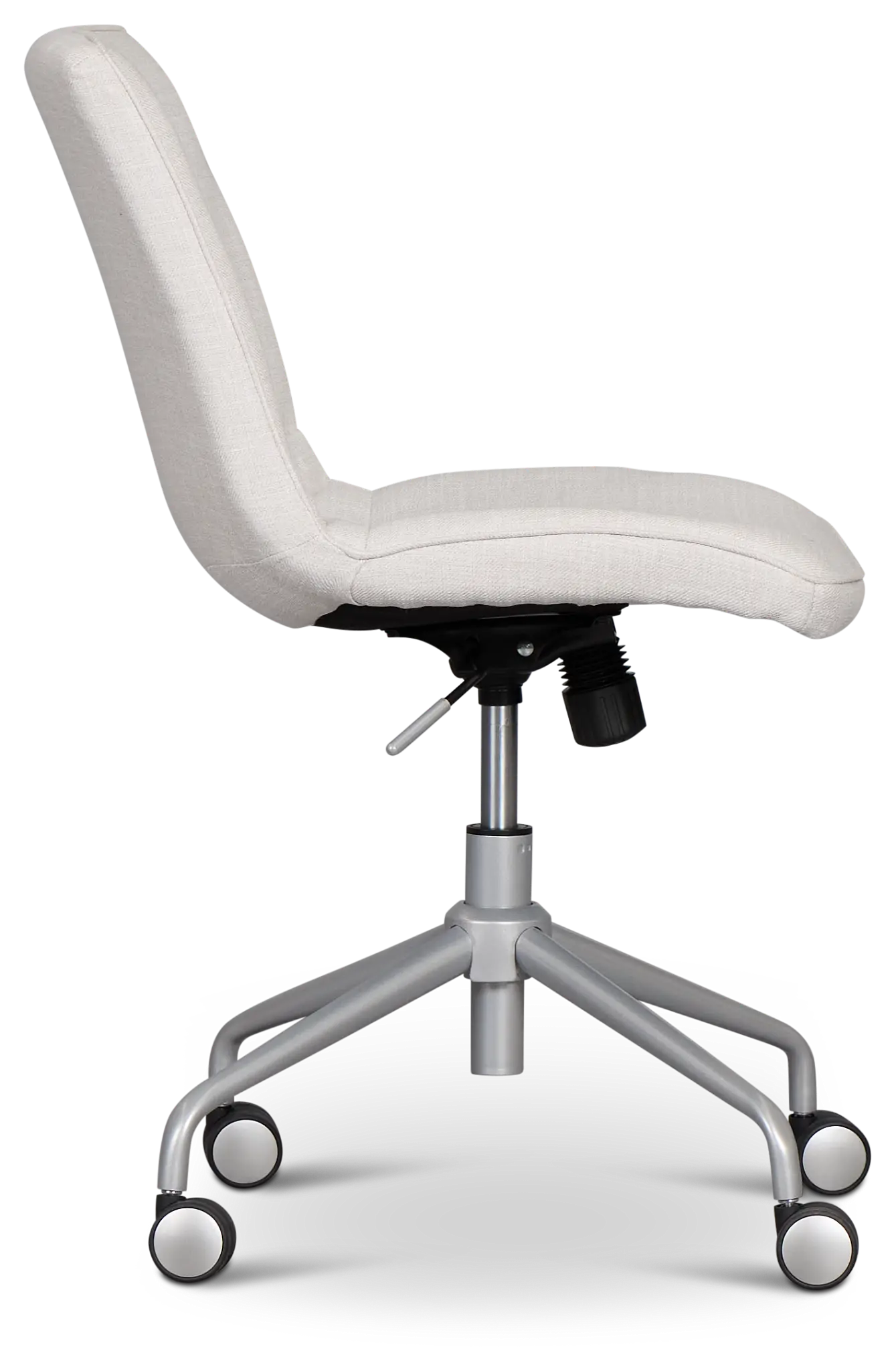 Gwen Light Gray Upholstered Desk Chair Gwen Light Gray Upholstered Desk Chair