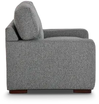 Veronica Dark Gray Down Chair