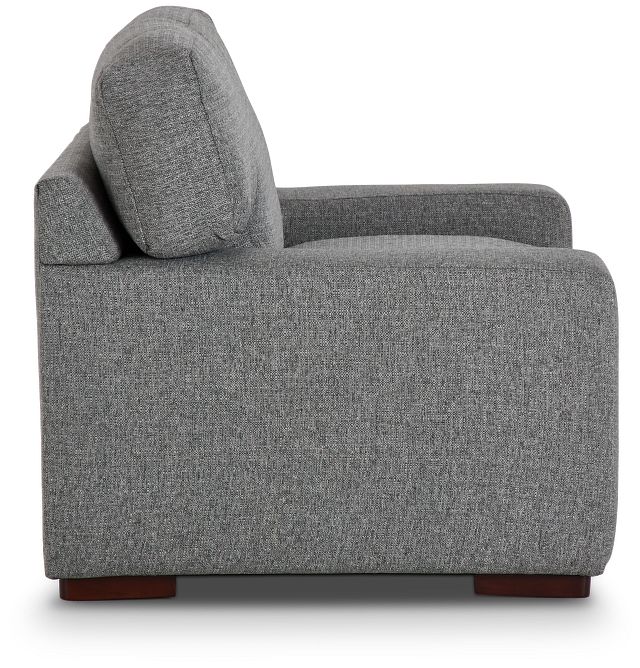 Veronica Dark Gray Down Chair