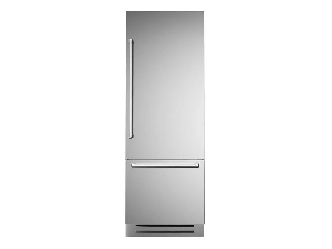Bertazzoni 30 Series Stainless Steel Rt Hinge Built In Bottom Freezer Refrigerator