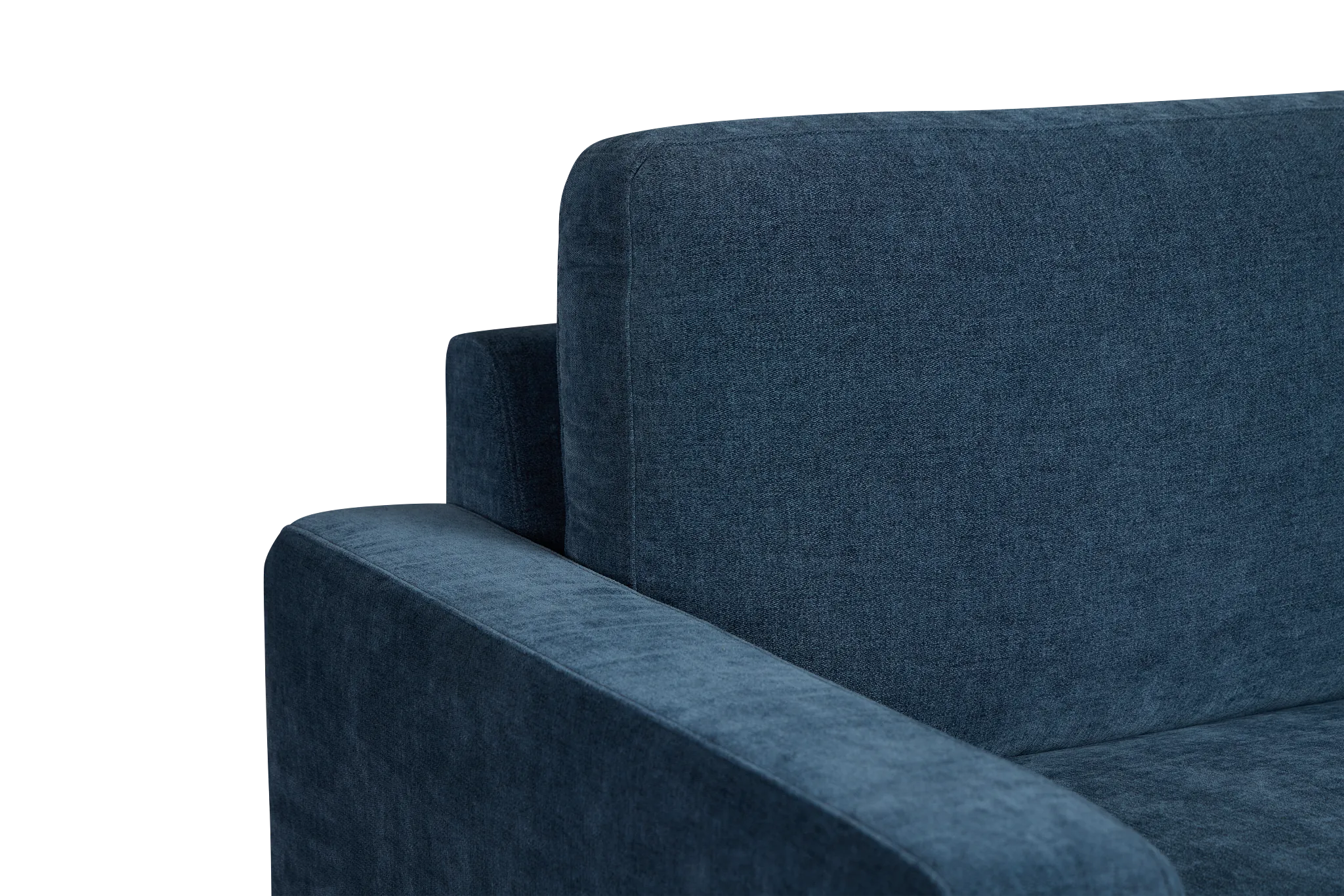 Addie Blue Fabric Swivel Chair