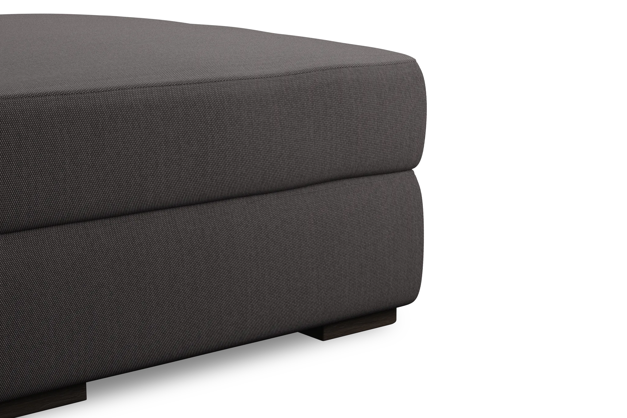 Edgewater Peyton Gray Ottoman