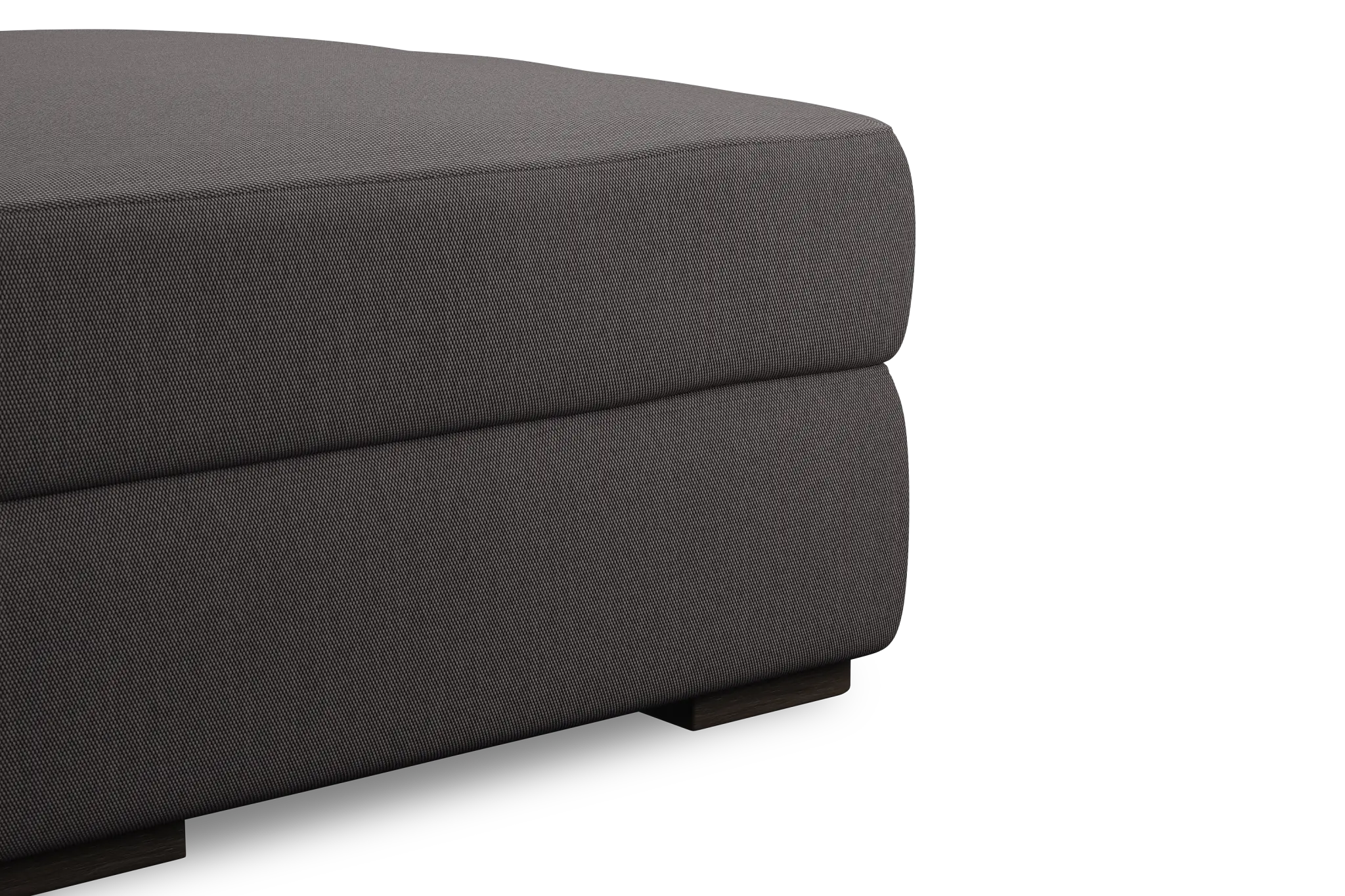 Edgewater Peyton Gray Ottoman Edgewater Peyton Gray Ottoman