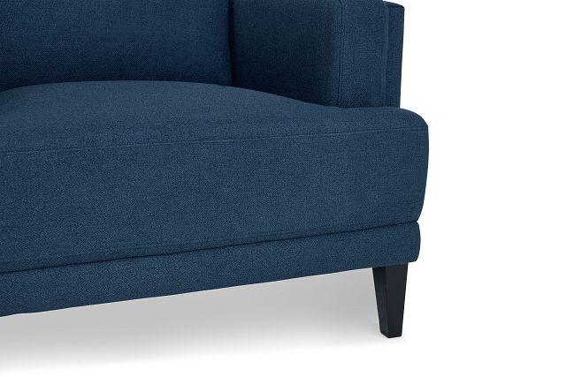 Shepherd Dark Blue Fabric Chair