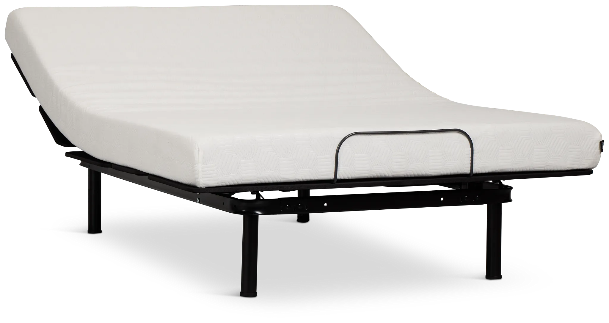Rest & Renew By Zinus Gel Memory Foam Mattress 6" Firm Slat Adjustable Mattress Set