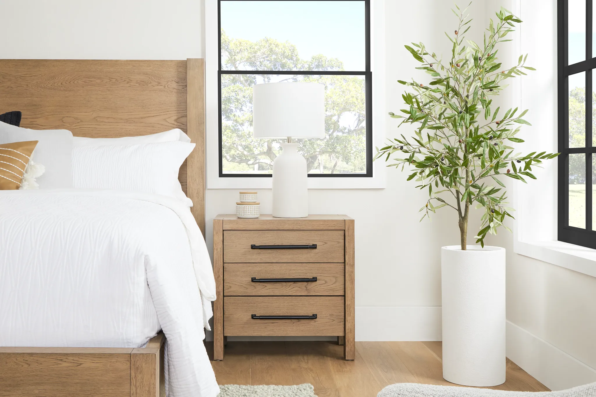 Tahoe Light Tone 3-drawer Nightstand