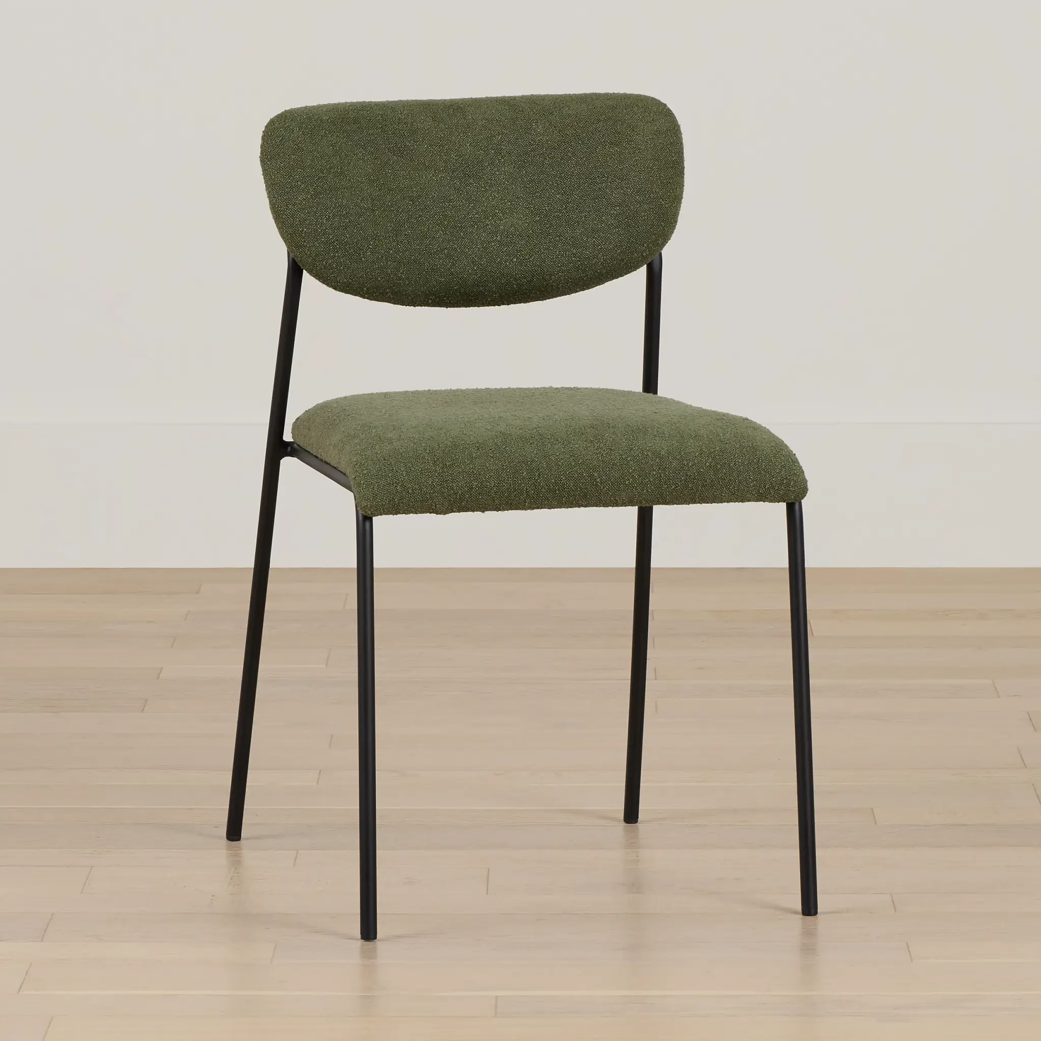 Lynden Green Metal Upholstered Side Chair Lynden Green Metal Upholstered Side Chair