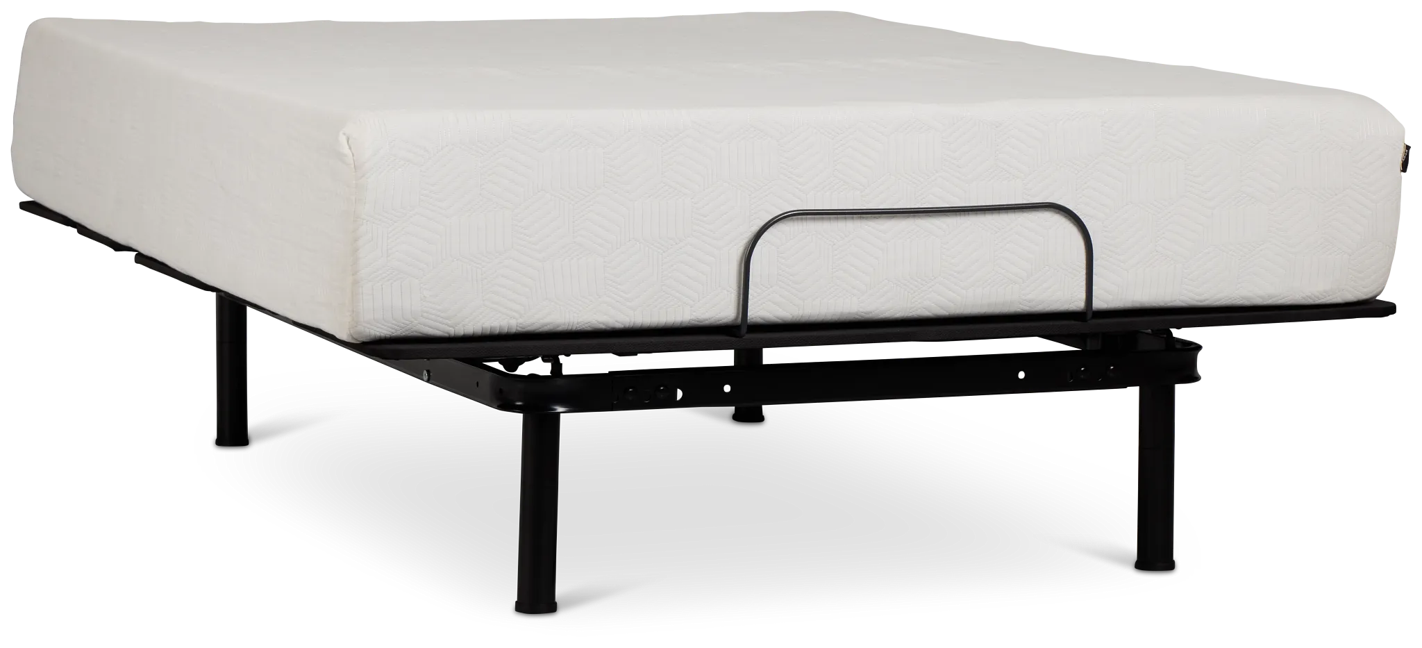 Rest & Renew By Zinus Gel Memory Foam Mattress 12" Medium Slat Adjustable Mattress Set