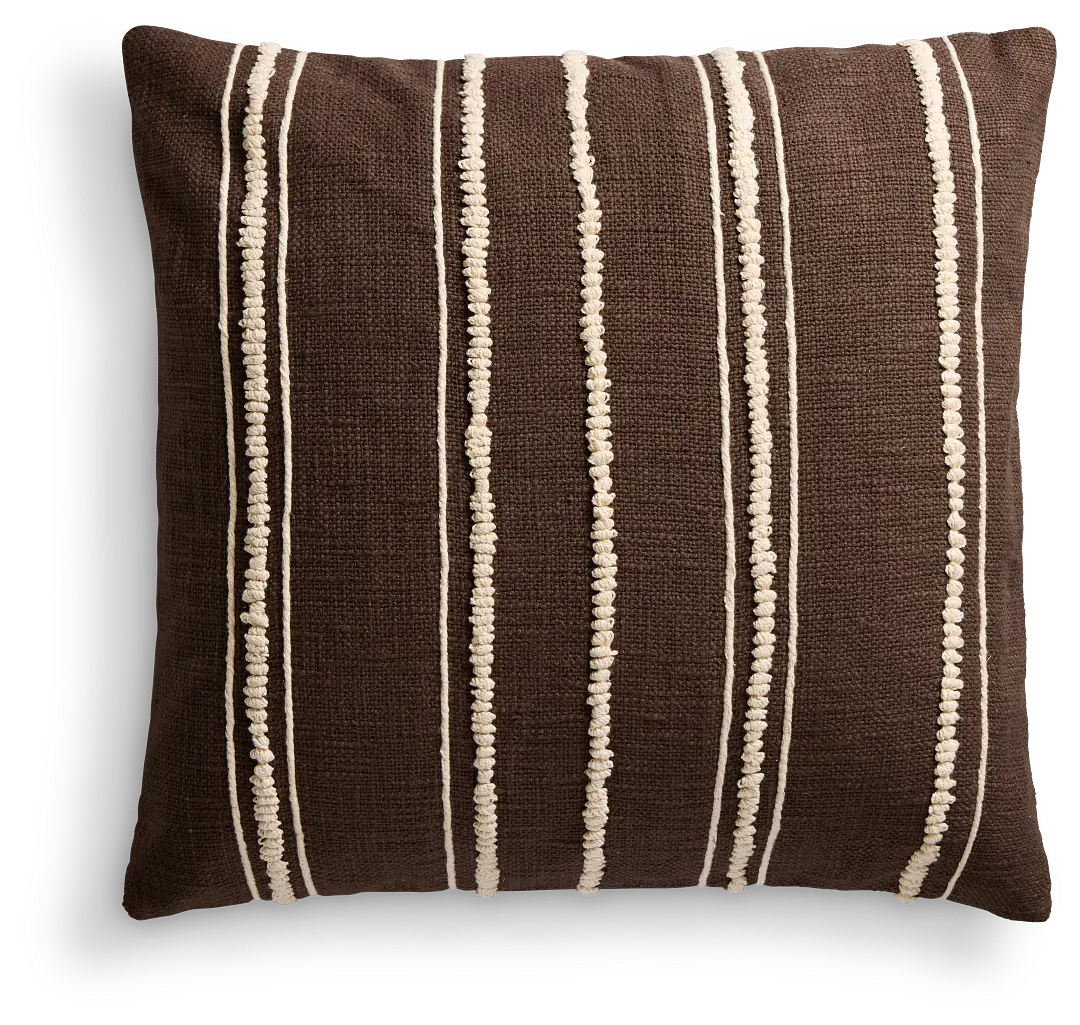 Emilie Brown 24" Square Accent Pillow Emilie Brown 24" Square Accent Pillow