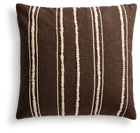 Emilie Brown 24" Square Accent Pillow