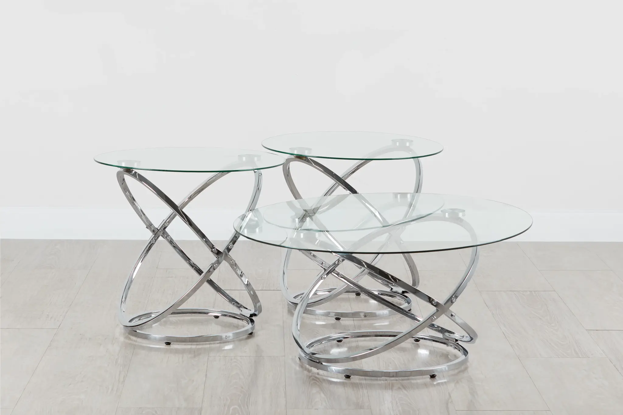 Vivian Glass 3 Pack Tables Vivian Glass 3 Pack Tables