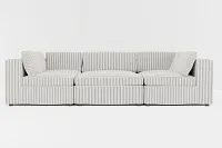 Destin Sea Lane Dark Gray Fabric 6-piece Pit Sectional