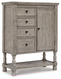 Harrastone Gray Door Chest