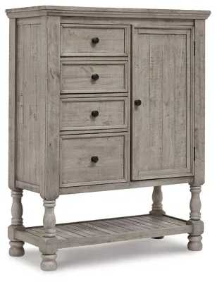 Harrastone Gray Door Chest