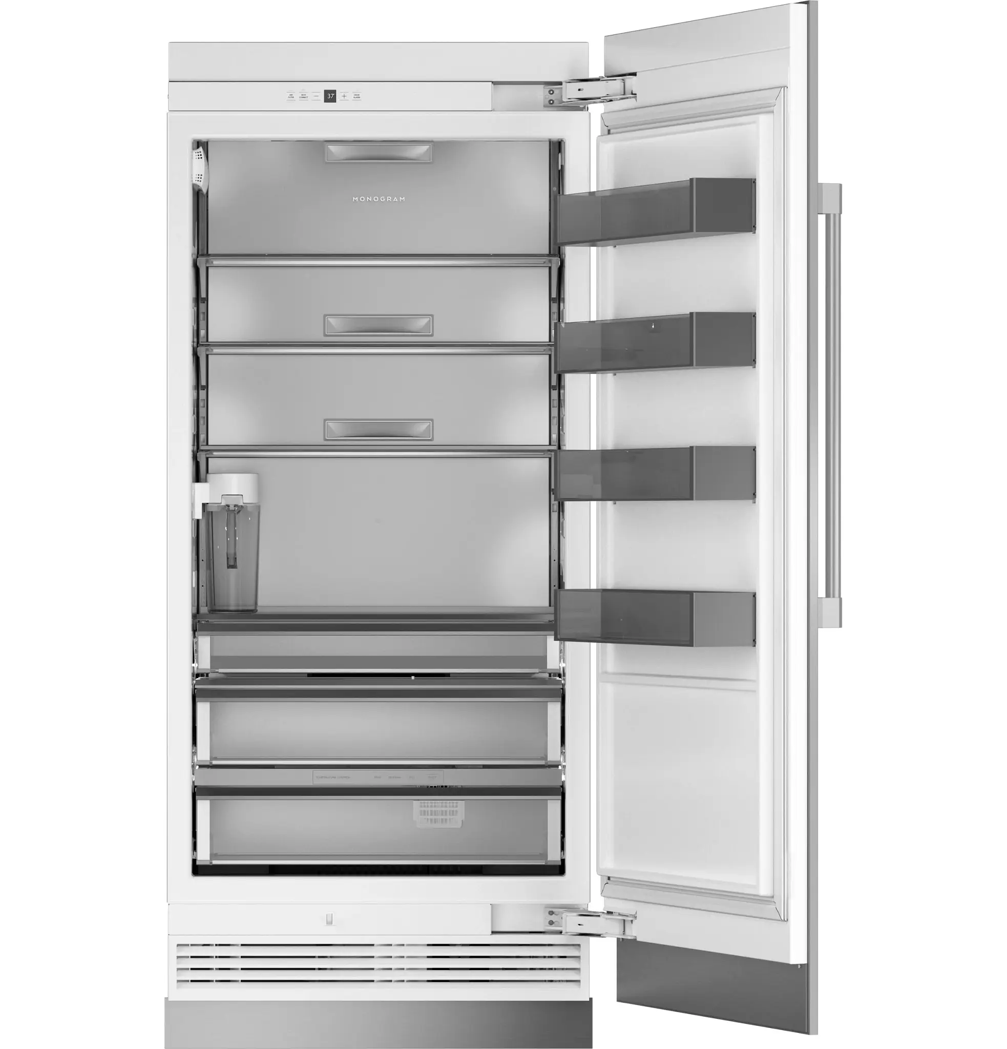 Monogram 361 Series Panel Ready 36" Built In All Refrigerator Monogram 361 Series Panel Ready 36" Built In All Refrigerator