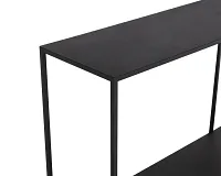 Durham Black Console Table
